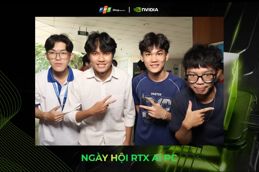 Chupbox Photobooth activity for Nvidia Promotion at University of Information Technology