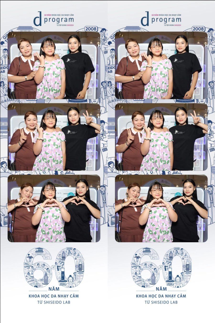 D program by Shiseido 60th Anniversary Promotion at Aeon Mall Tân Phú