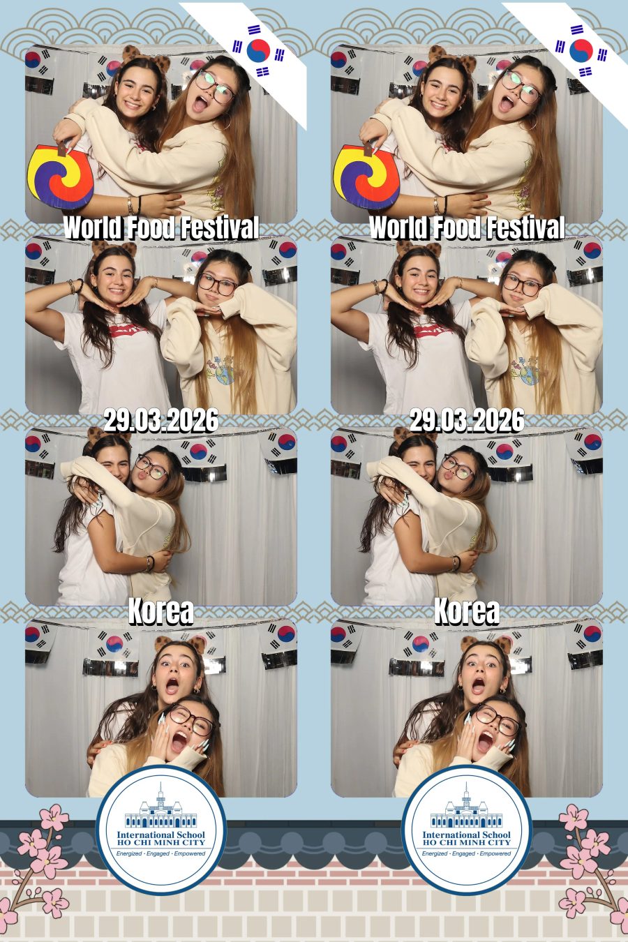 Chupbox Photobooth photos at International School HCMC (ISHCMC)