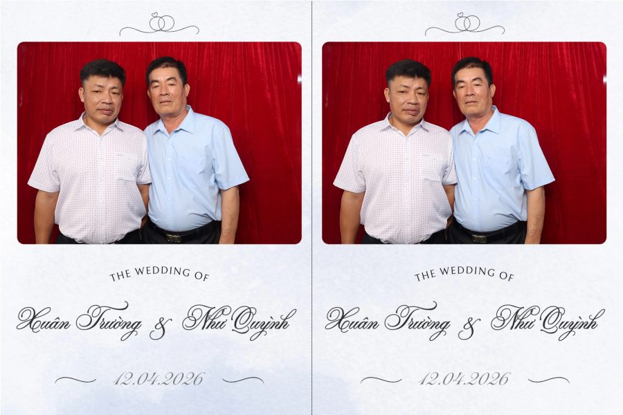 Chupbox Wedding Photobooth for Truong & Quynh at Luxury Palace