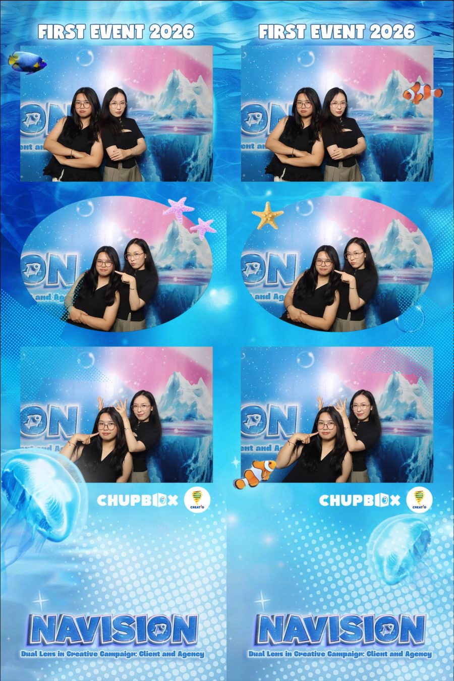 Chupbox Photobooth Photo at FIRST EVENT 2026 of Marketing Club Creatio