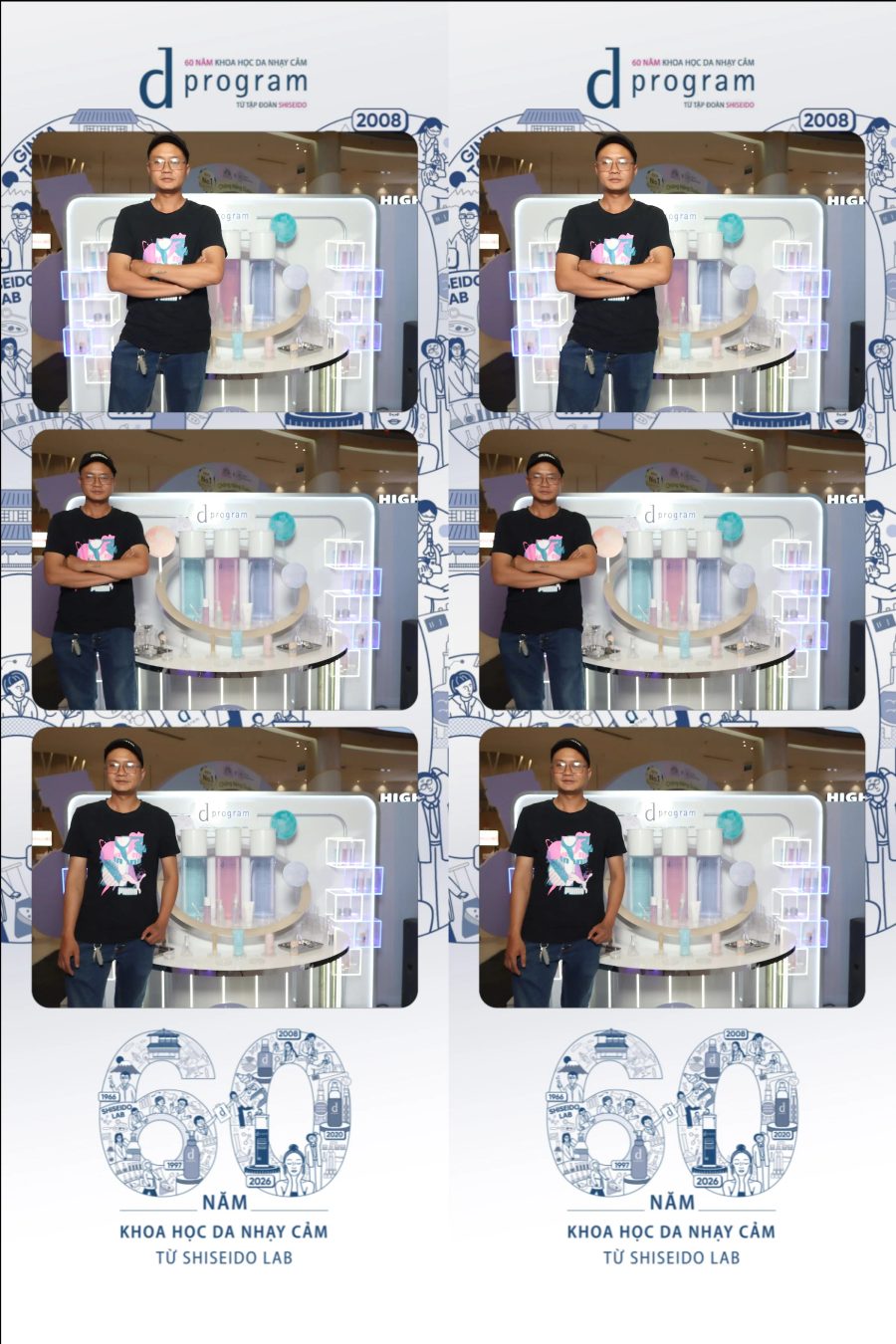 D program by Shiseido 60th Anniversary Promotion at Aeon Mall Tân Phú