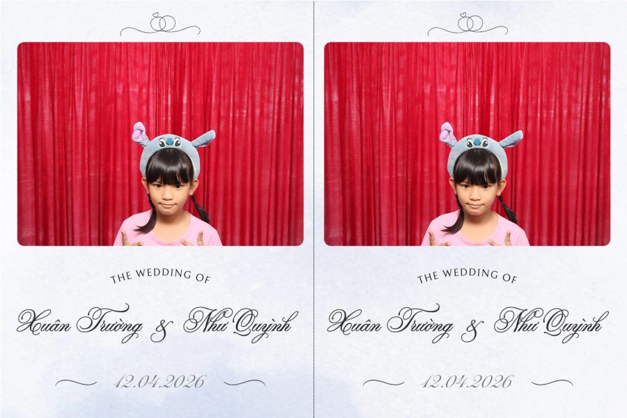 Chupbox Wedding Photobooth for Truong & Quynh at Luxury Palace