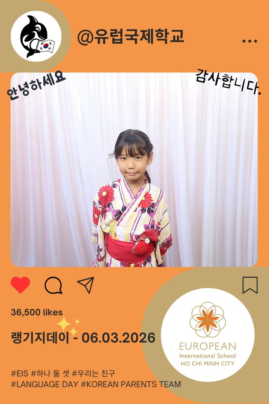 Language Day 2026 at European International School (EIS) in Ho Chi Minh City