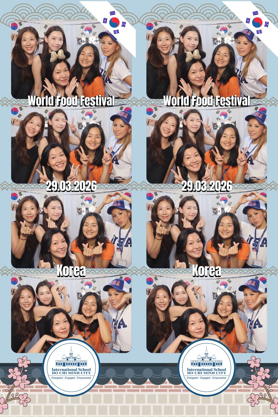 Chupbox Photobooth photos at International School HCMC (ISHCMC)