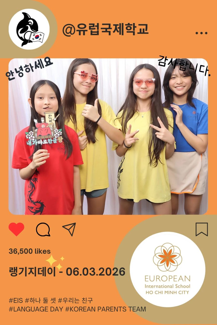 Language Day 2026 at European International School (EIS) in Ho Chi Minh City