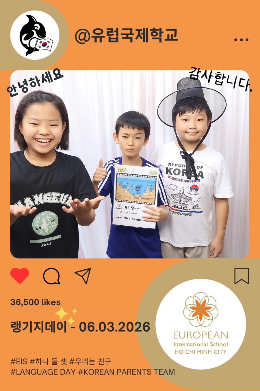 Language Day 2026 at European International School (EIS) in Ho Chi Minh City