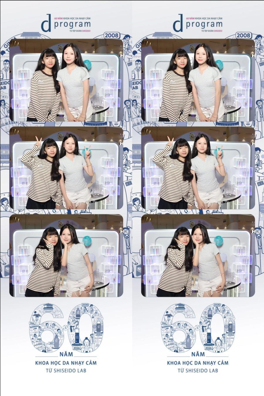 D program by Shiseido 60th Anniversary Promotion at Aeon Mall Tân Phú