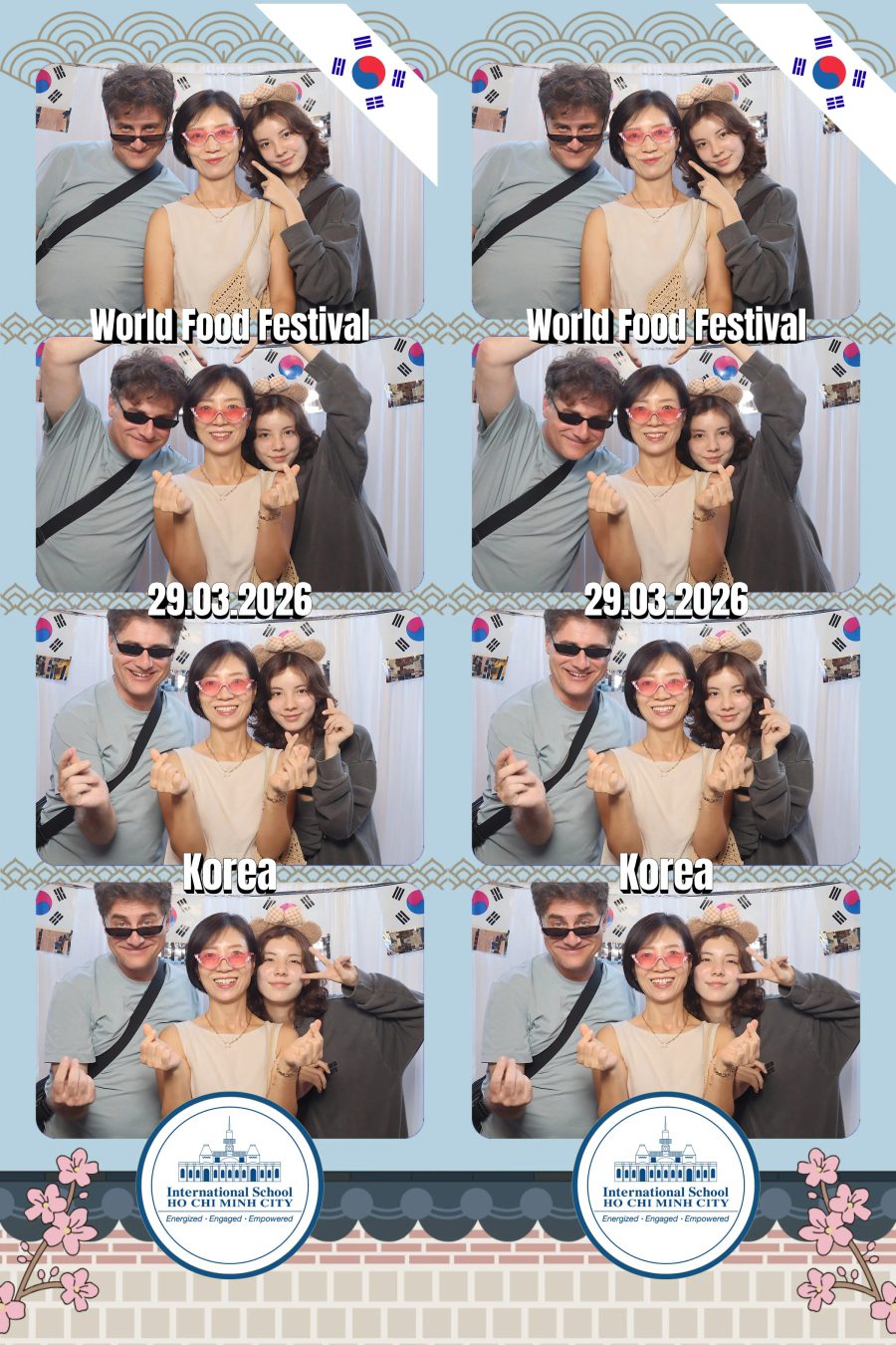 Chupbox Photobooth photos at International School HCMC (ISHCMC)