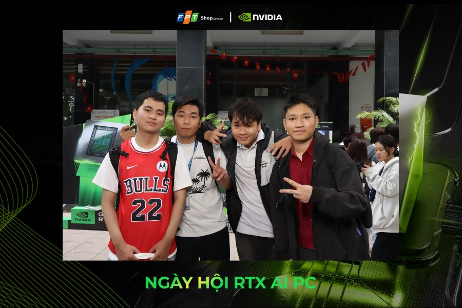 Chupbox Photobooth activity for Nvidia Promotion at University of Economics and Law