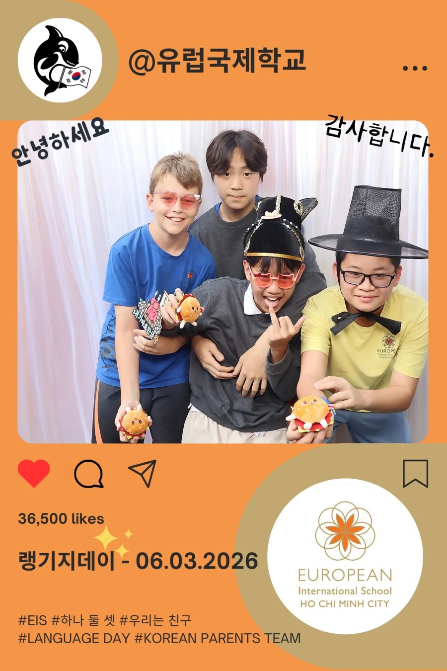 Language Day 2026 at European International School (EIS) in Ho Chi Minh City