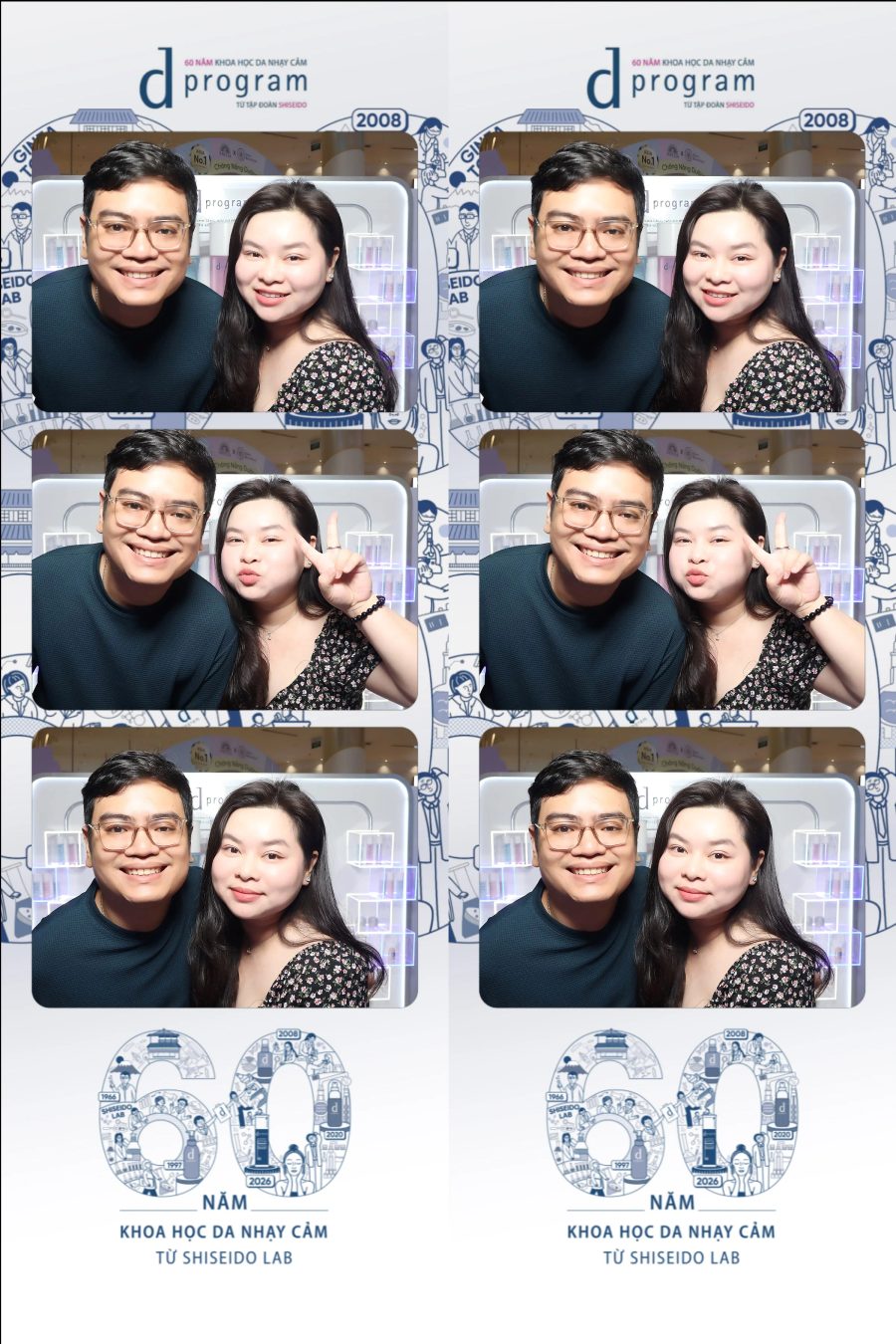 D program by Shiseido 60th Anniversary Promotion at Aeon Mall Tân Phú