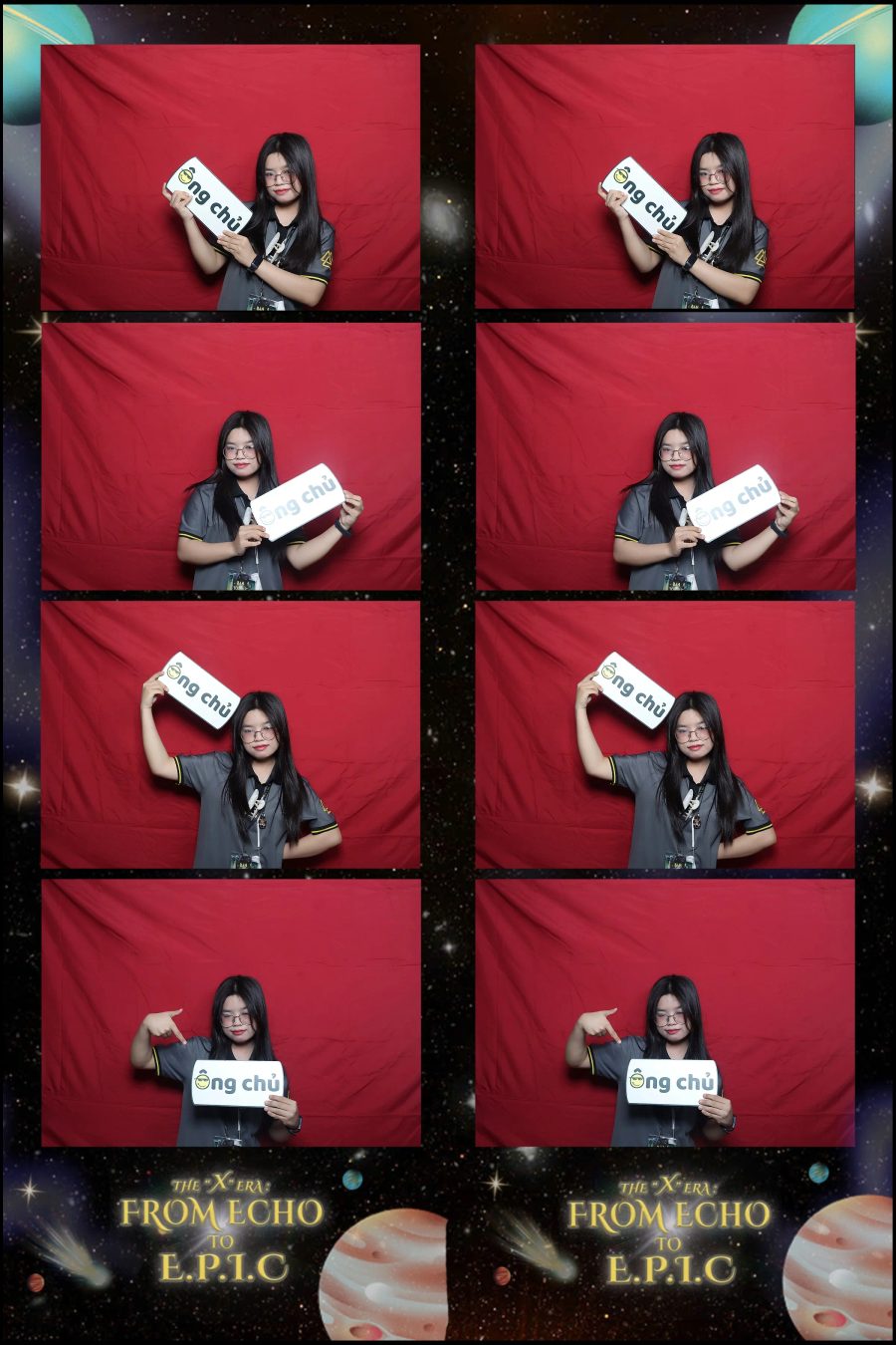 Chupbox Photobooth photo at The EPIC Club of HCMC University of Law