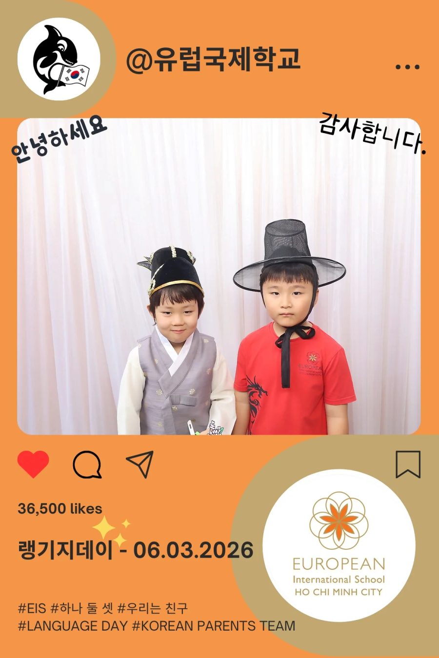 Language Day 2026 at European International School (EIS) in Ho Chi Minh City