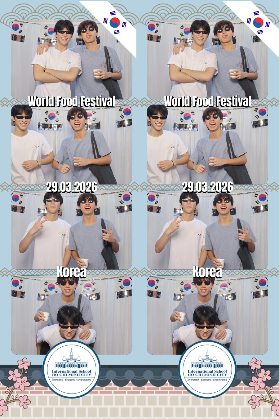 Chupbox Photobooth photos at International School HCMC (ISHCMC)