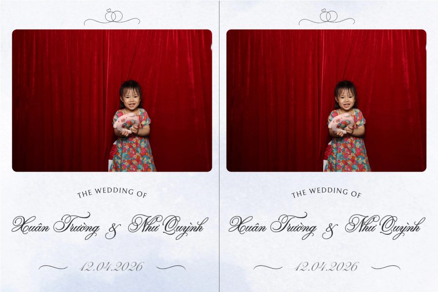 Chupbox Wedding Photobooth for Truong & Quynh at Luxury Palace