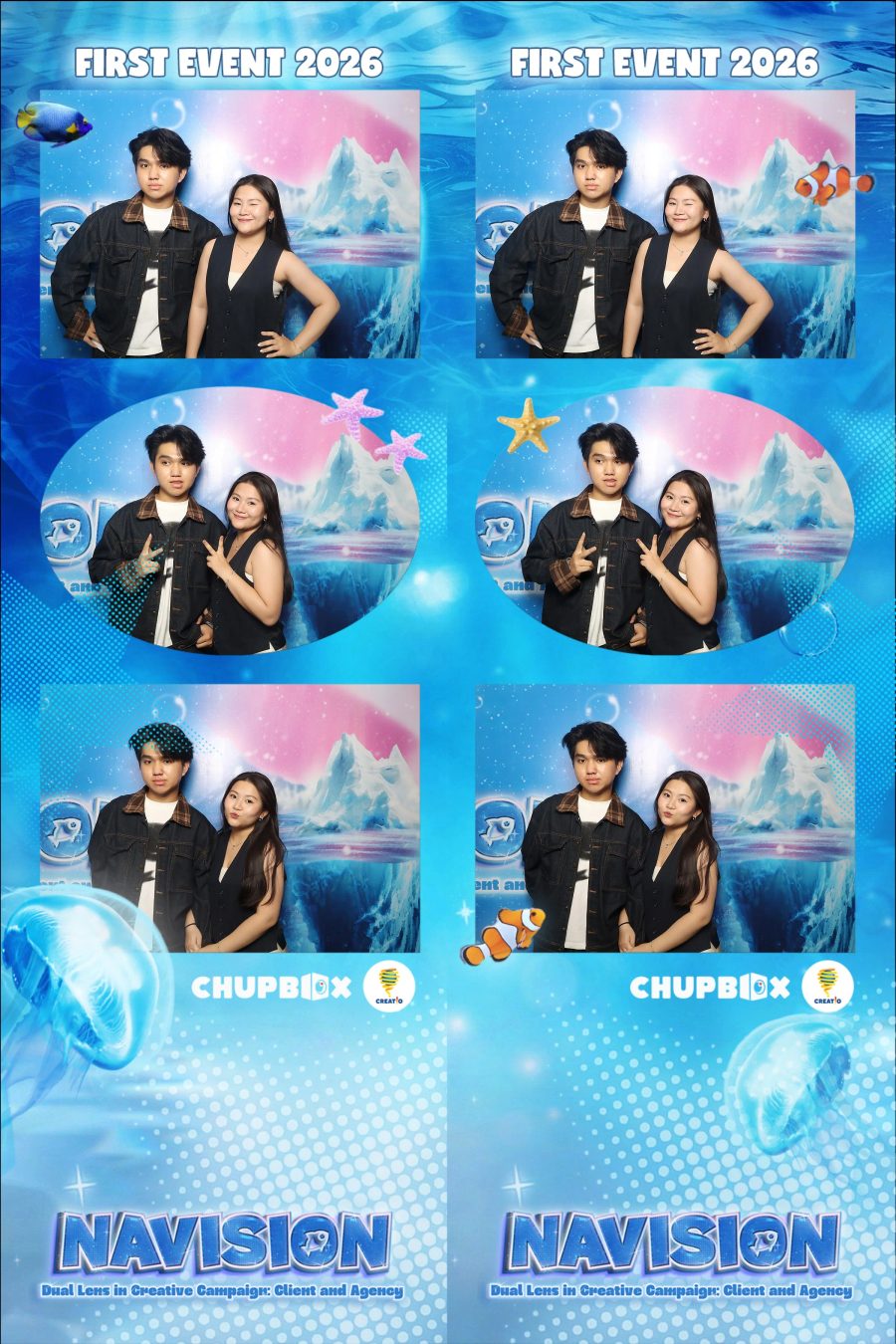 Chupbox Photobooth Photo at FIRST EVENT 2026 of Marketing Club Creatio