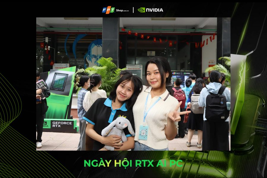 Chupbox Photobooth activity for Nvidia Promotion at University of Economics and Law