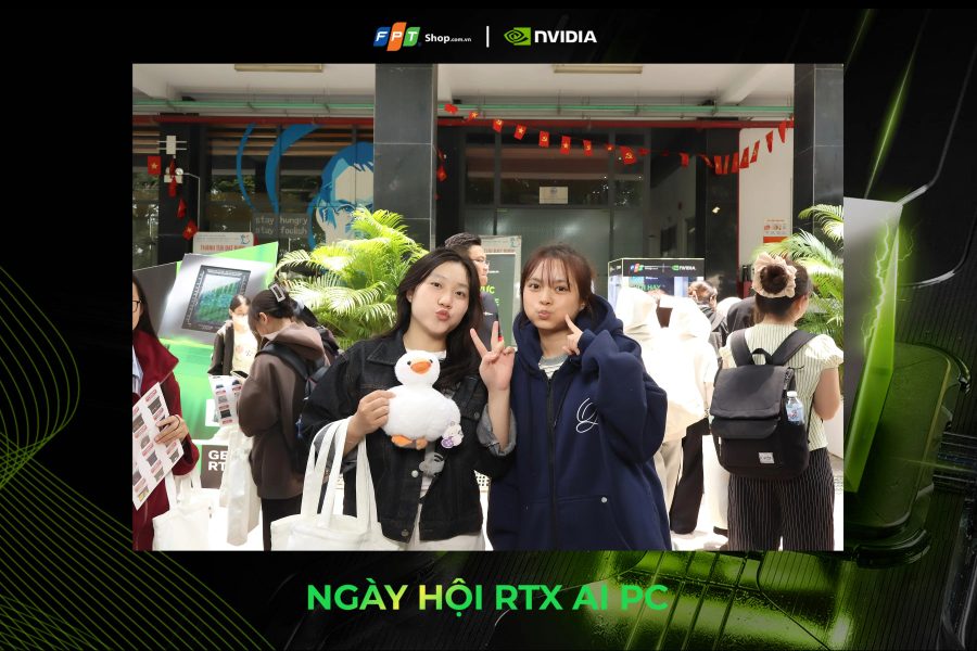 Chupbox Photobooth activity for Nvidia Promotion at University of Economics and Law
