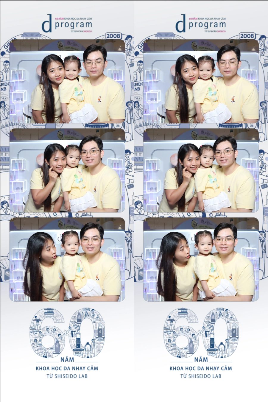 D program by Shiseido 60th Anniversary Promotion at Aeon Mall Tân Phú