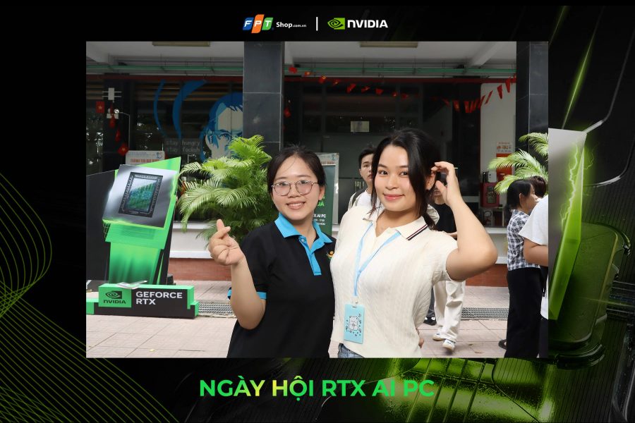 Chupbox Photobooth activity for Nvidia Promotion at University of Economics and Law