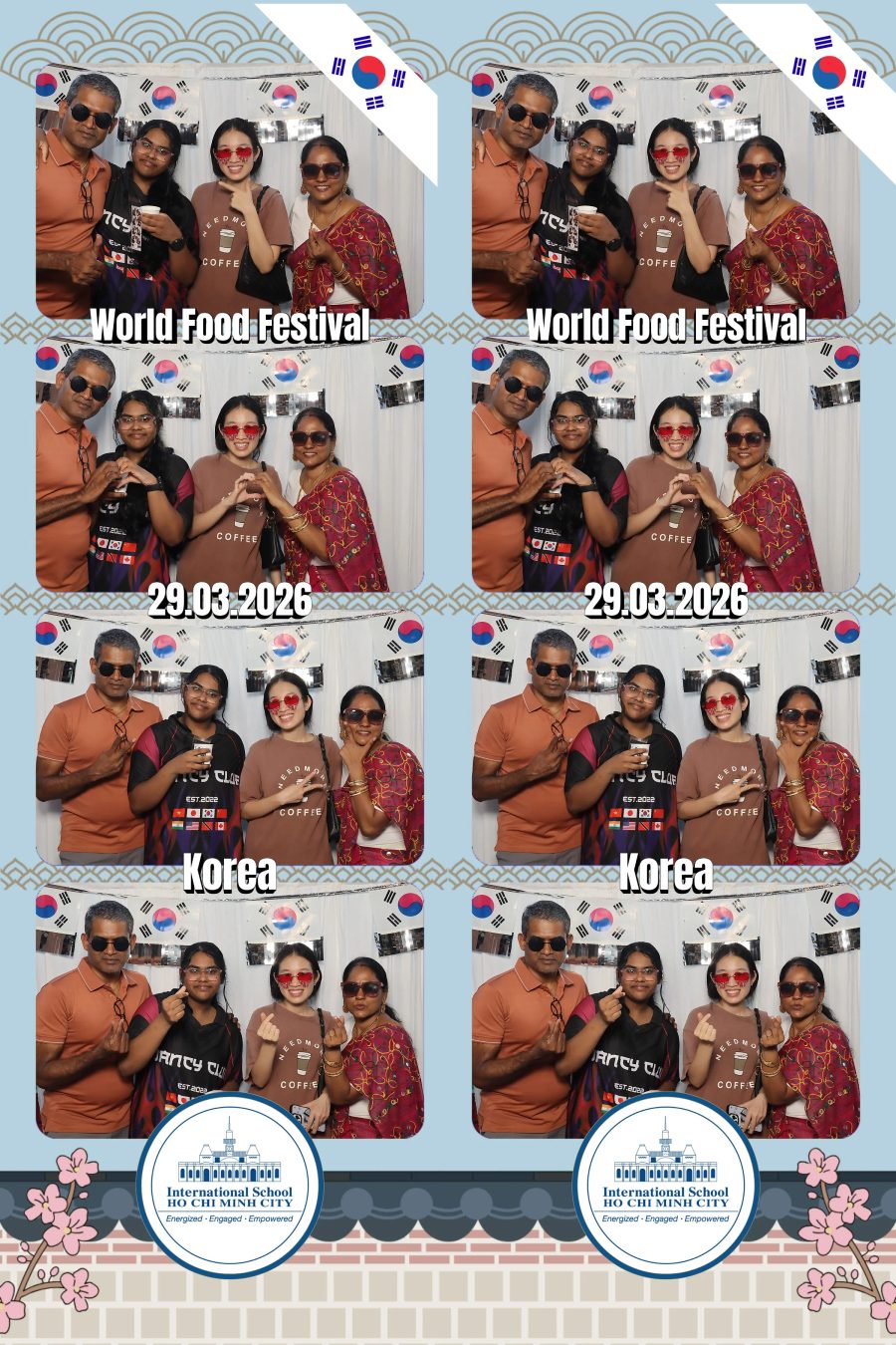 Chupbox Photobooth photos at International School HCMC (ISHCMC)