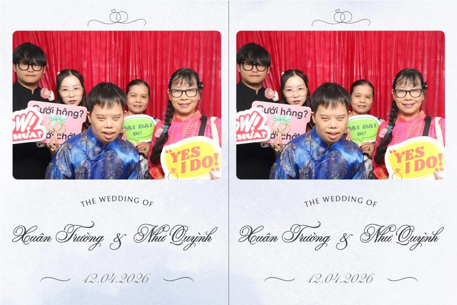 Chupbox Wedding Photobooth for Truong & Quynh at Luxury Palace