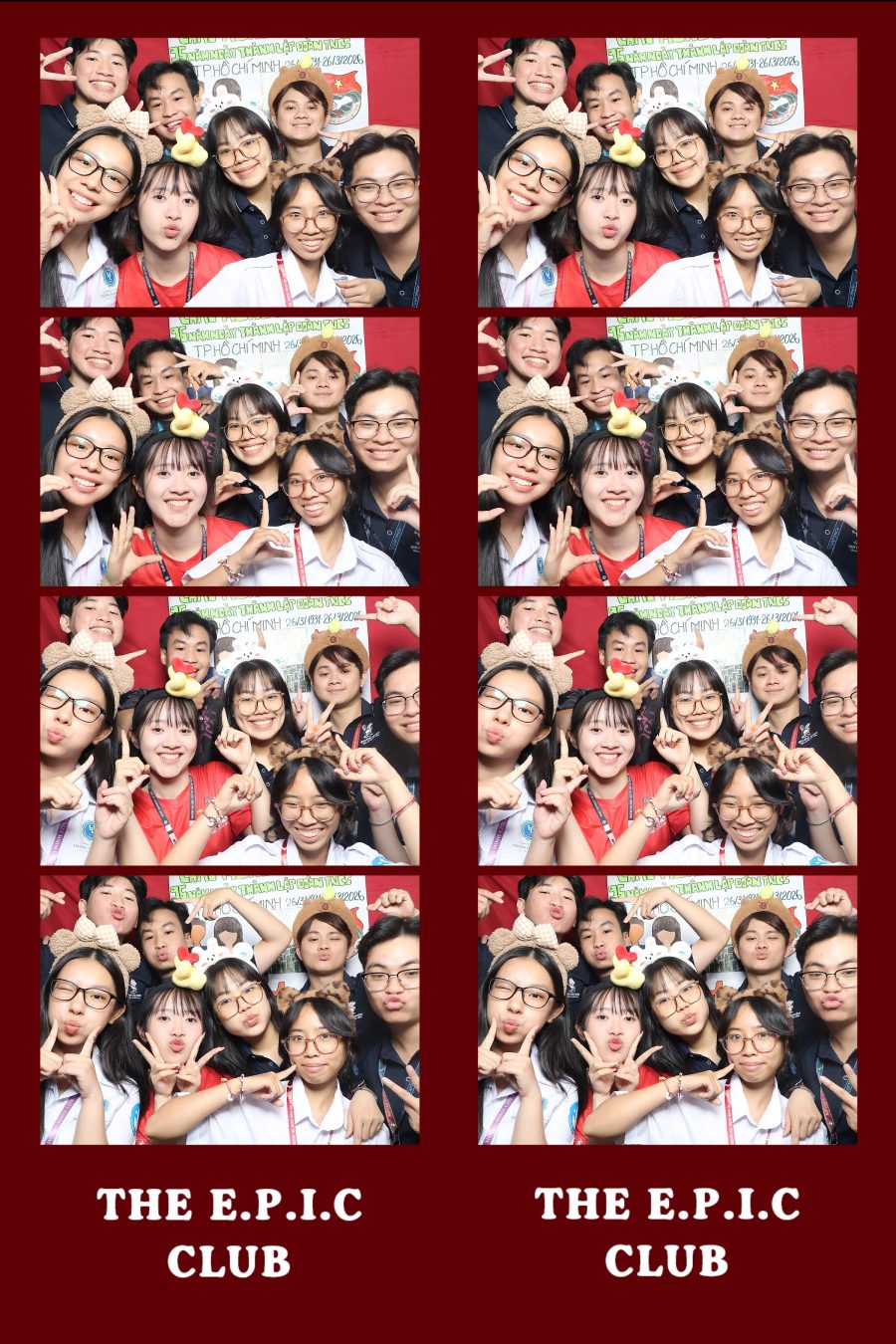 Chupbox Photobooth photo at The EPIC Club of HCMC University of Law
