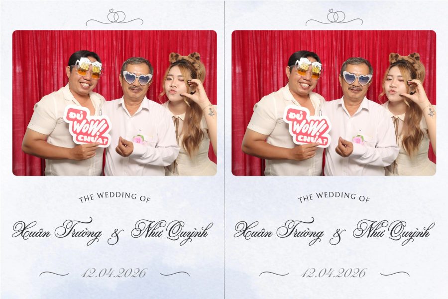 Chupbox Wedding Photobooth for Truong & Quynh at Luxury Palace