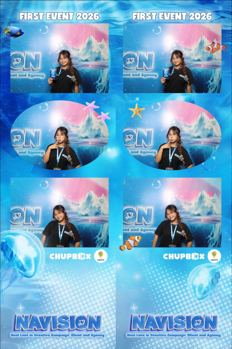 Chupbox Photobooth Photo at FIRST EVENT 2026 of Marketing Club Creatio