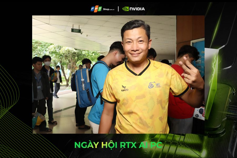 Chupbox Photobooth activity for Nvidia Promotion at University of Information Technology