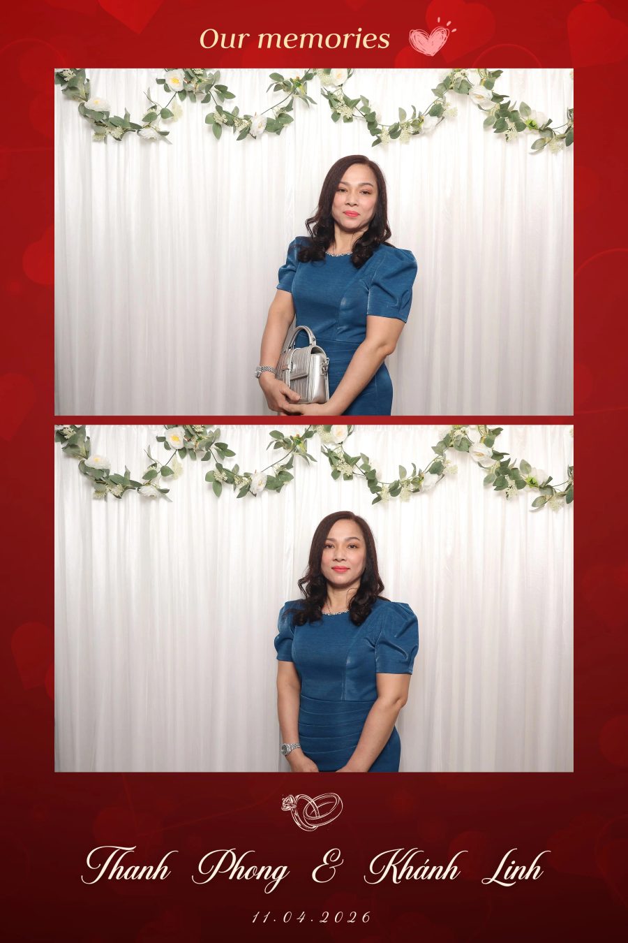 Chupbox Photobooth for Phong & Linh Wedding at Luxury Palace