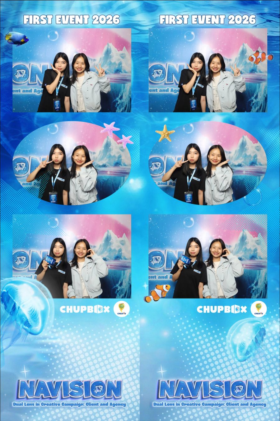 Chupbox Photobooth Photo at FIRST EVENT 2026 of Marketing Club Creatio