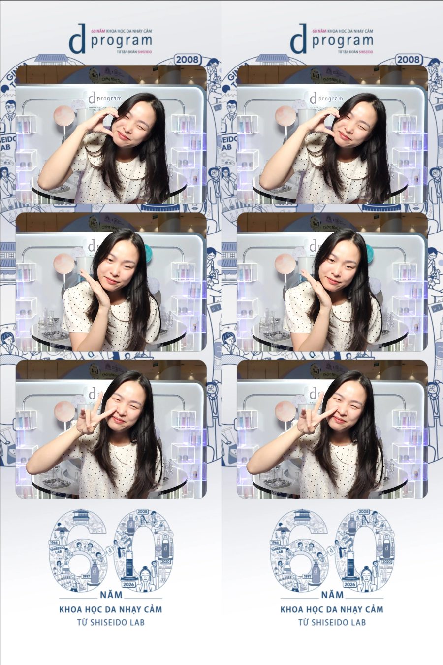 D program by Shiseido 60th Anniversary Promotion at Aeon Mall Tân Phú