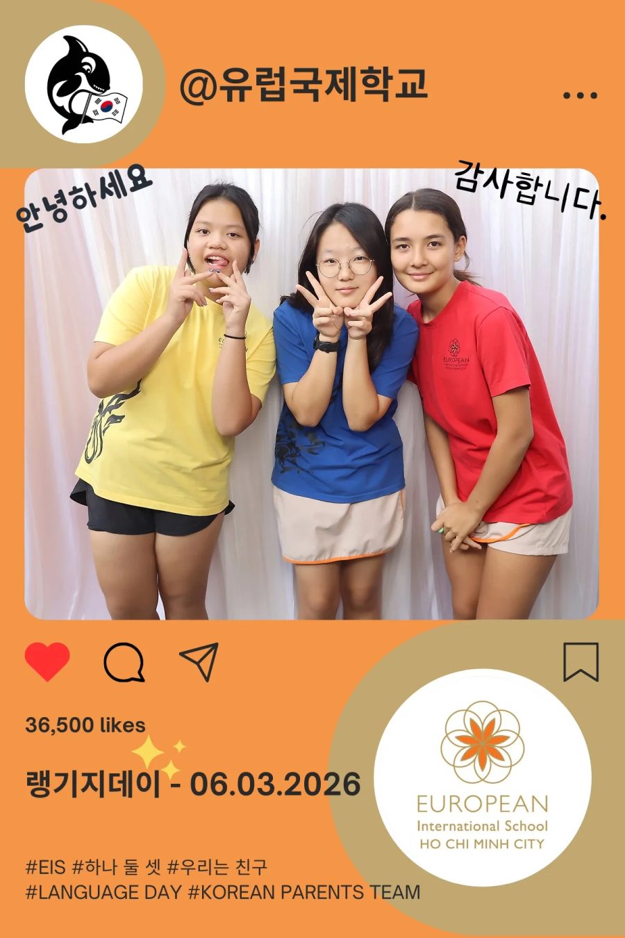 Language Day 2026 at European International School (EIS) in Ho Chi Minh City