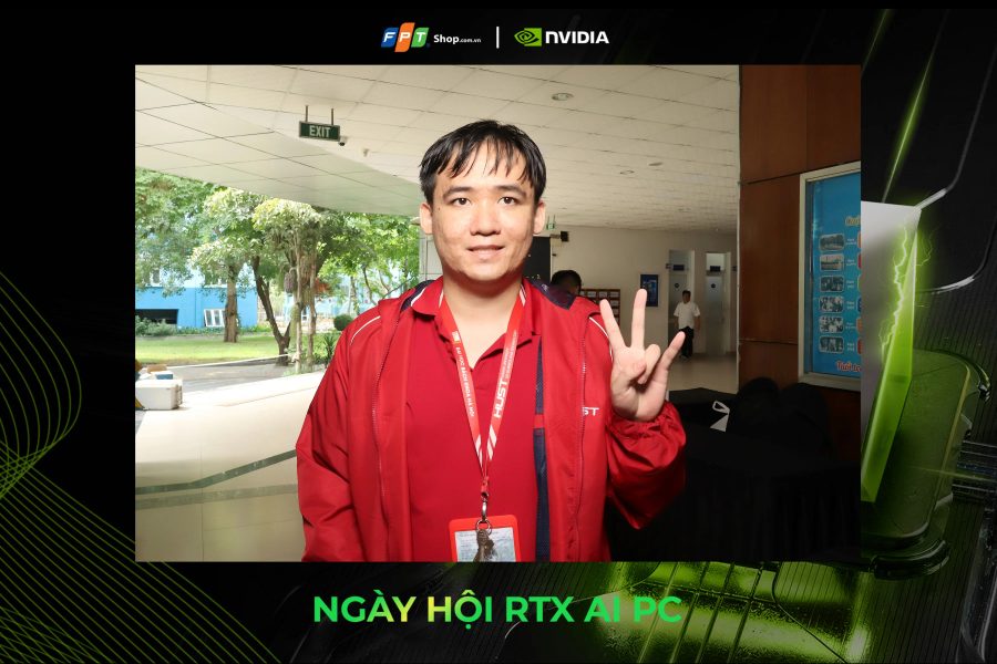 Chupbox Photobooth activity for Nvidia Promotion at University of Information Technology