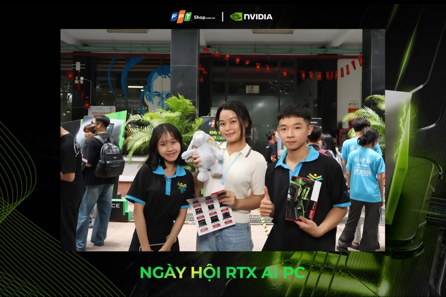 Chupbox Photobooth activity for Nvidia Promotion at University of Economics and Law