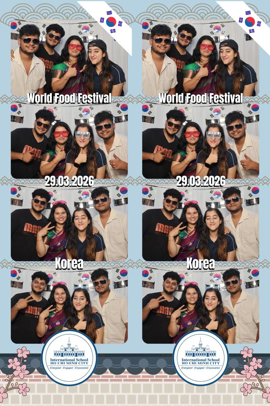 Chupbox Photobooth photos at International School HCMC (ISHCMC)