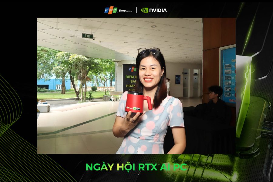 Chupbox Photobooth activity for Nvidia Promotion at University of Information Technology