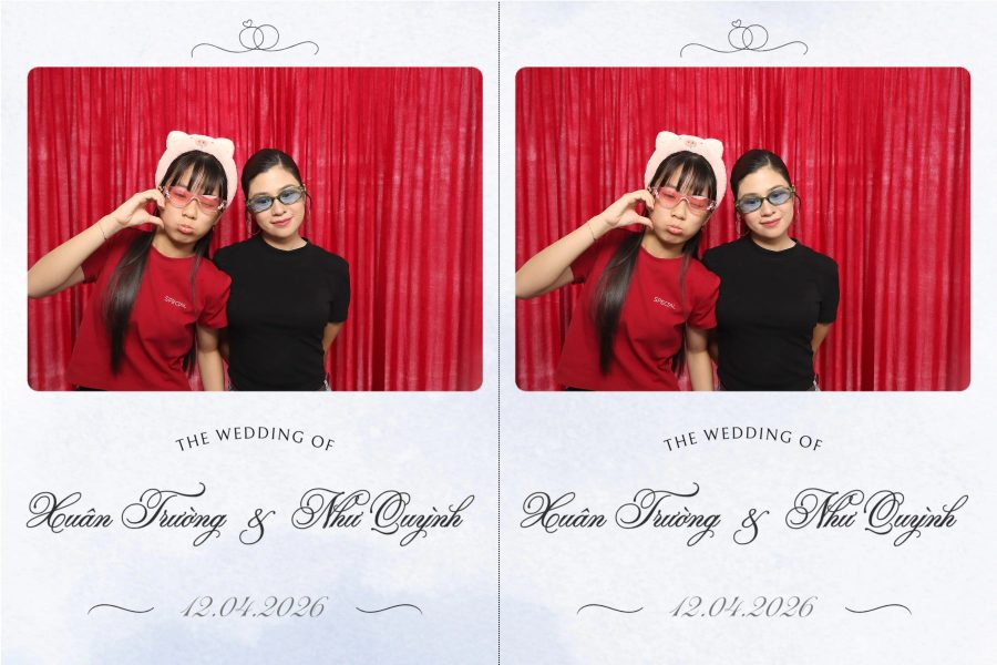 Chupbox Wedding Photobooth for Truong & Quynh at Luxury Palace