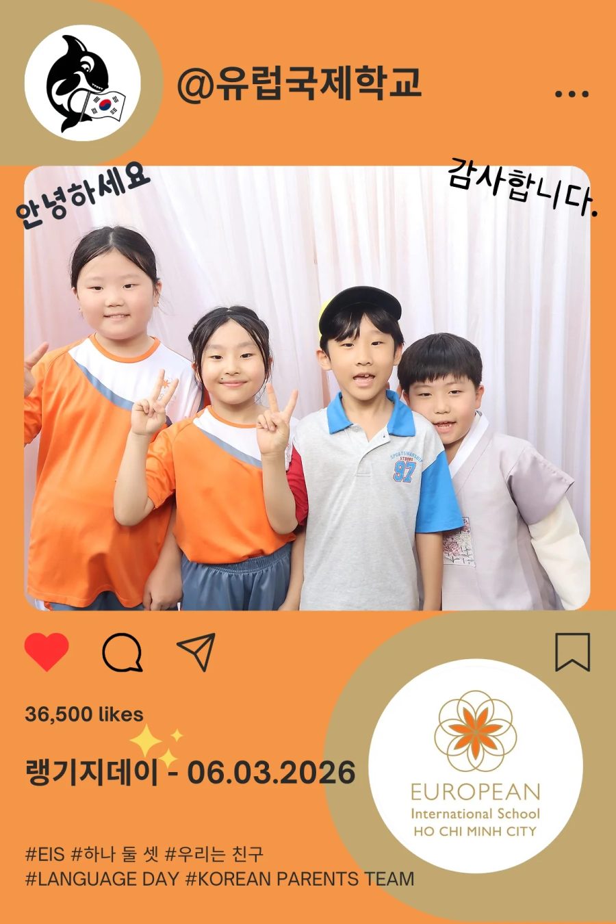 Language Day 2026 at European International School (EIS) in Ho Chi Minh City