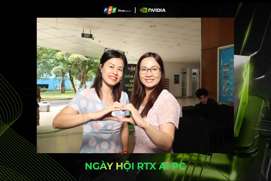 Chupbox Photobooth activity for Nvidia Promotion at University of Information Technology