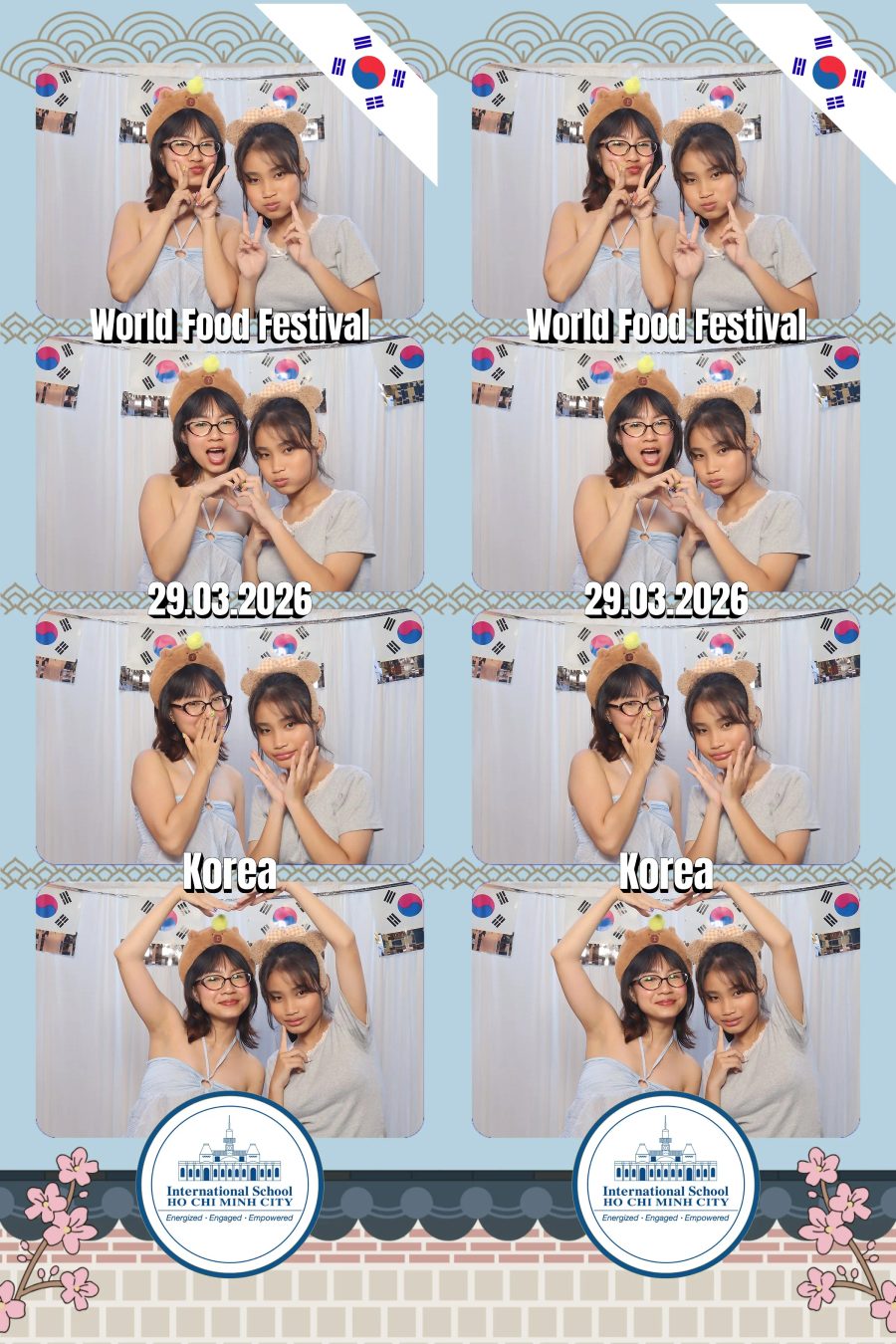 Chupbox Photobooth photos at International School HCMC (ISHCMC)