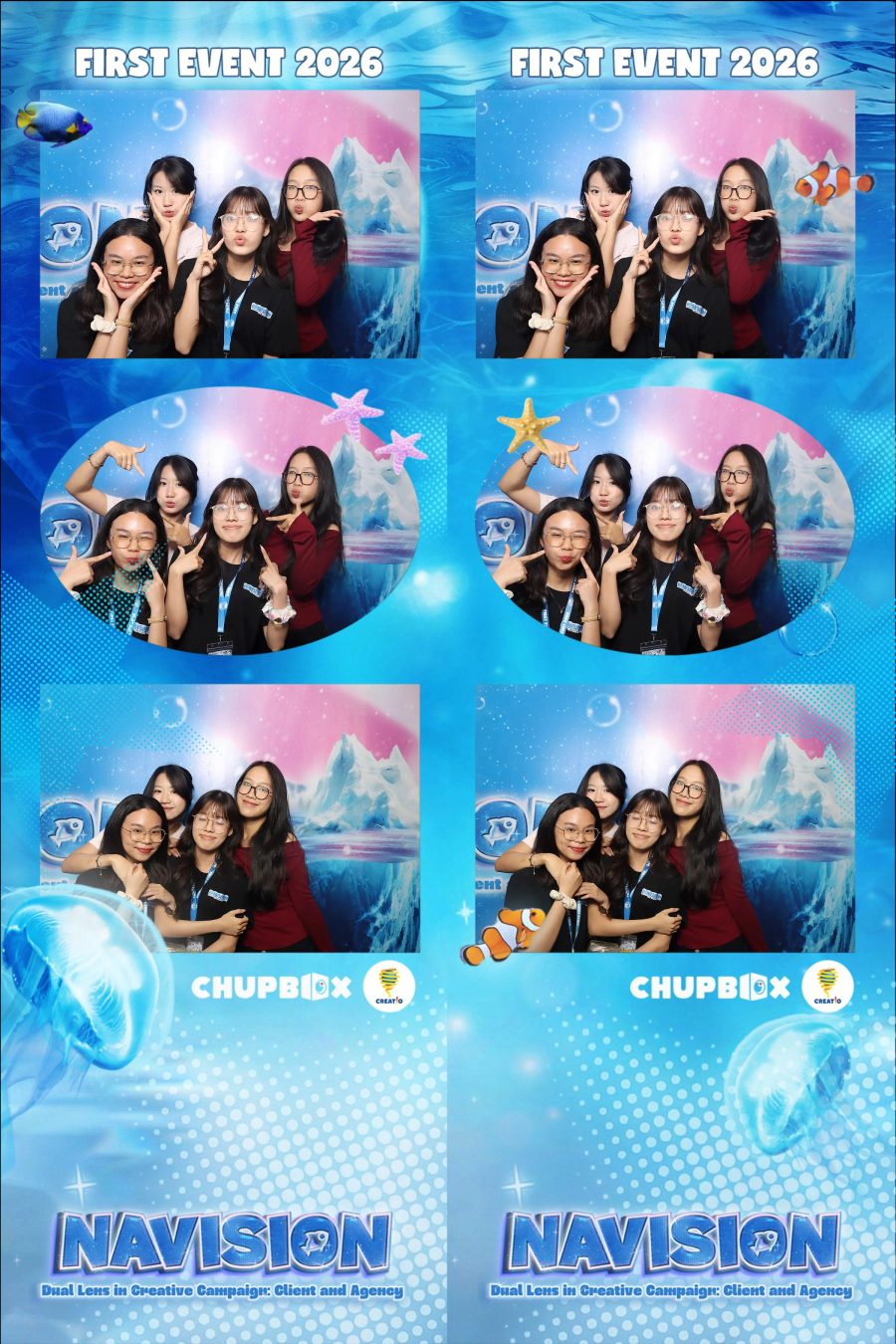 Chupbox Photobooth Photo at FIRST EVENT 2026 of Marketing Club Creatio