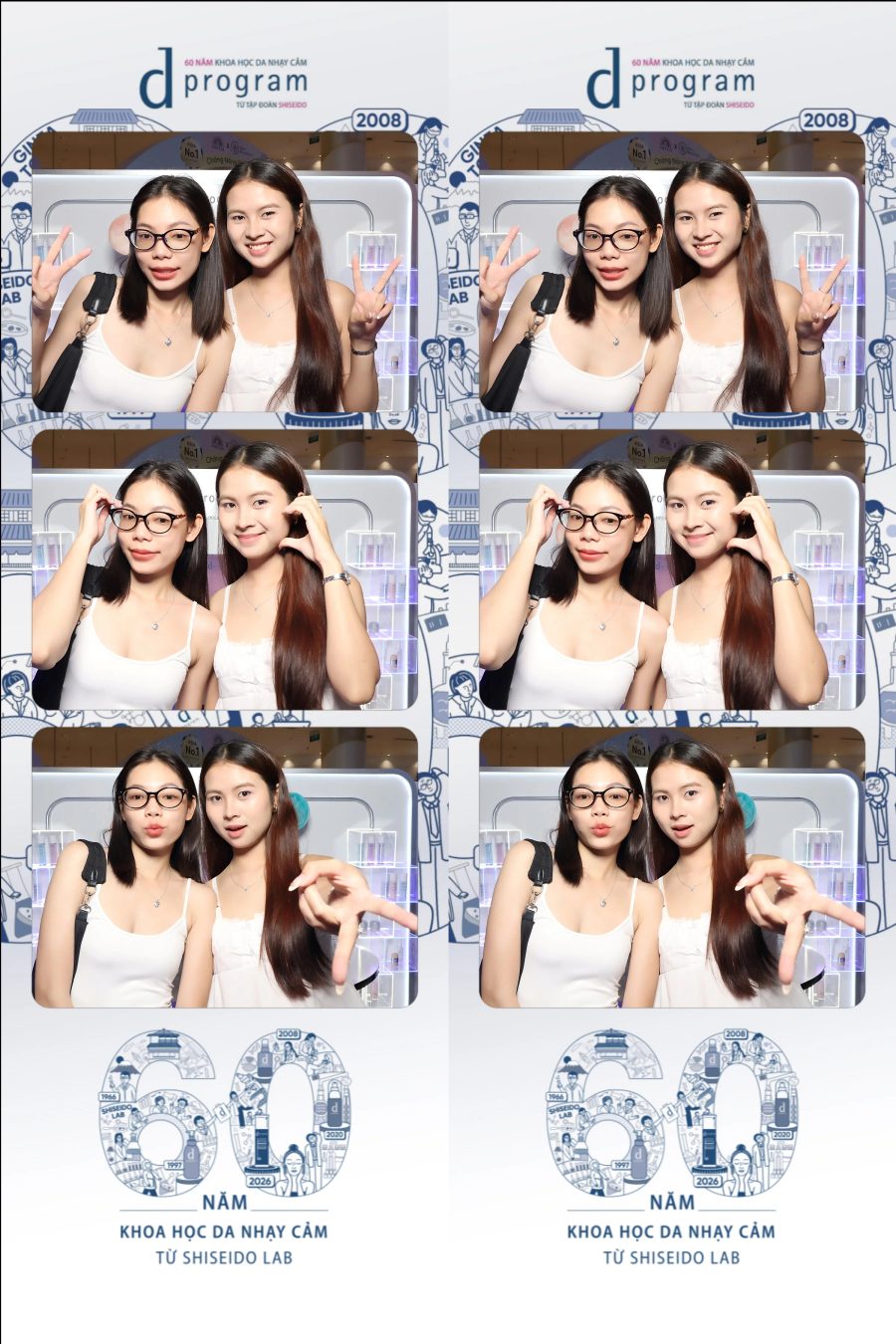 D program by Shiseido 60th Anniversary Promotion at Aeon Mall Tân Phú