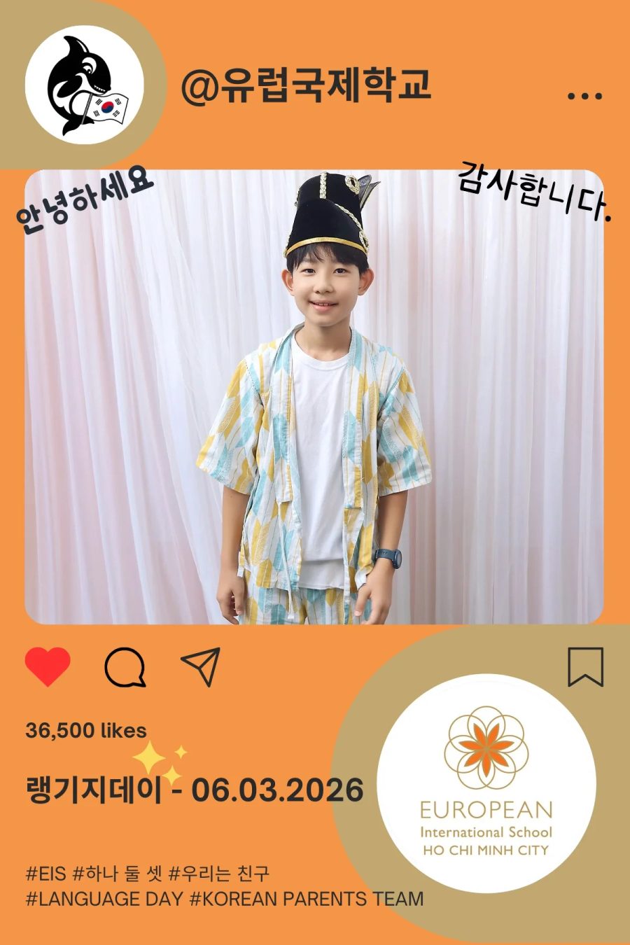 Language Day 2026 at European International School (EIS) in Ho Chi Minh City