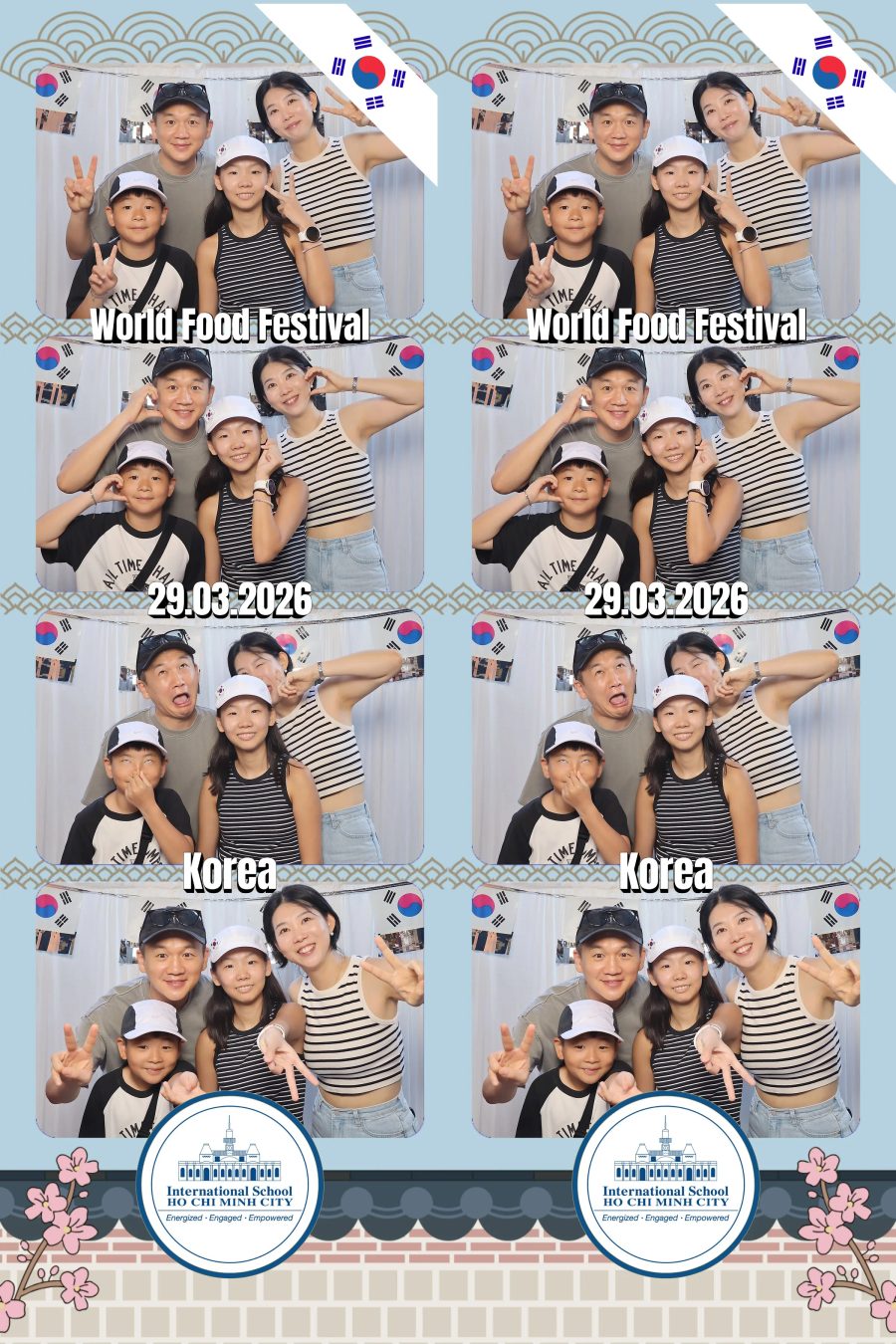 Chupbox Photobooth photos at International School HCMC (ISHCMC)