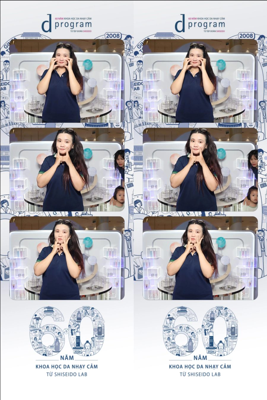 D program by Shiseido 60th Anniversary Promotion at Aeon Mall Tân Phú