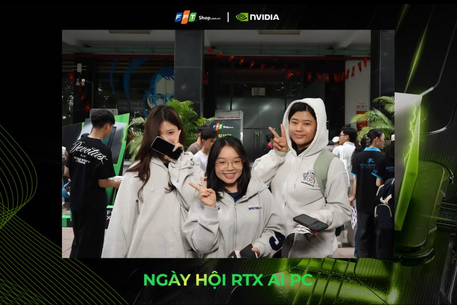 Chupbox Photobooth activity for Nvidia Promotion at University of Economics and Law