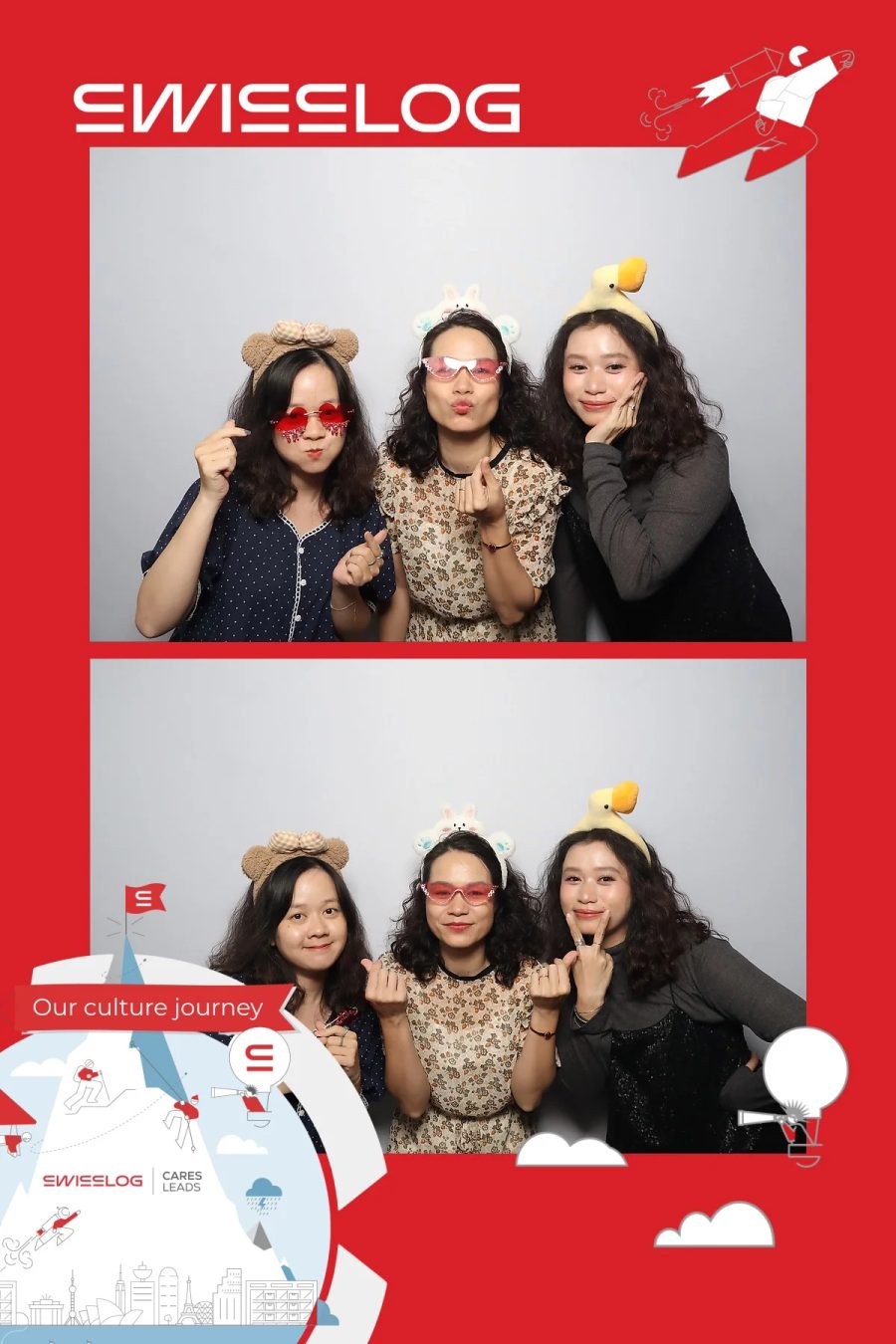 Chupbox Photobooth for Swisslog Year-end Party 2026 by Kuka Vietnam